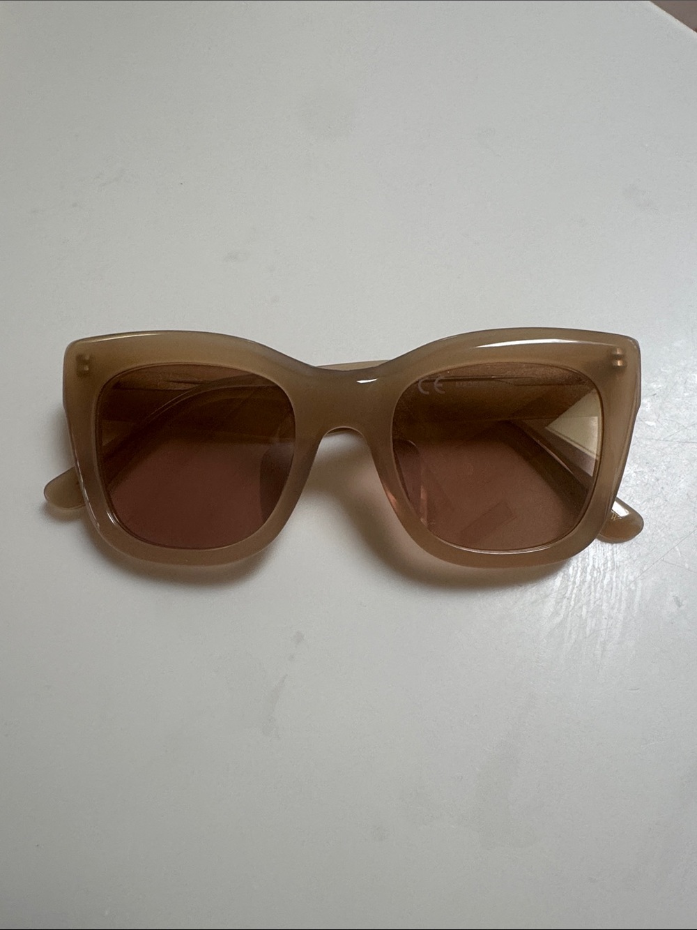 J. Crew Beige Square Women's Sunglasses